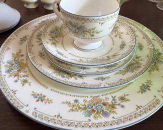 Wedgewood china 5 place setting for 8