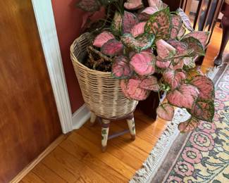real plant and stand