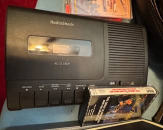 cassettes/ radioshack rewinder