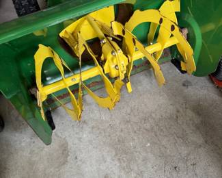 John Deere snow blower