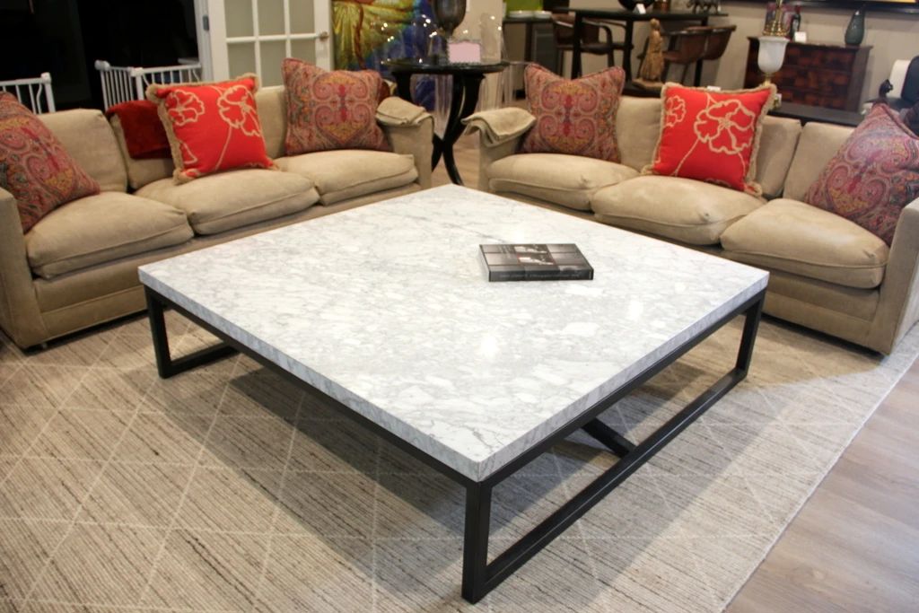 Extraordinary Marble Top Coffee Table