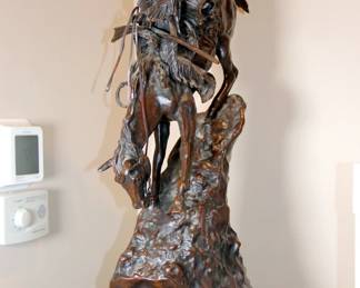 Remington Bronze "Mountain Man"