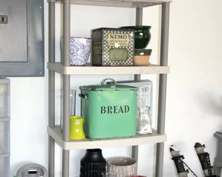 Vintage Breadbox, Vintage Nemo Wafer Tin