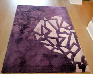 Wild Purple Area Rug