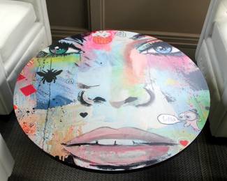 Funky Comic Style Cocktail Table