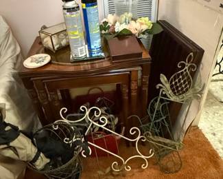 Victorian Style Cast Iron Bicycle Plant Stand