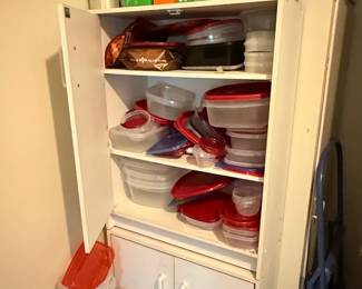 Plastic Food Storage Containers and Swiffer Products