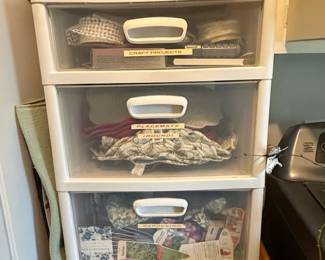 Sterilite Drawer Wide Cart