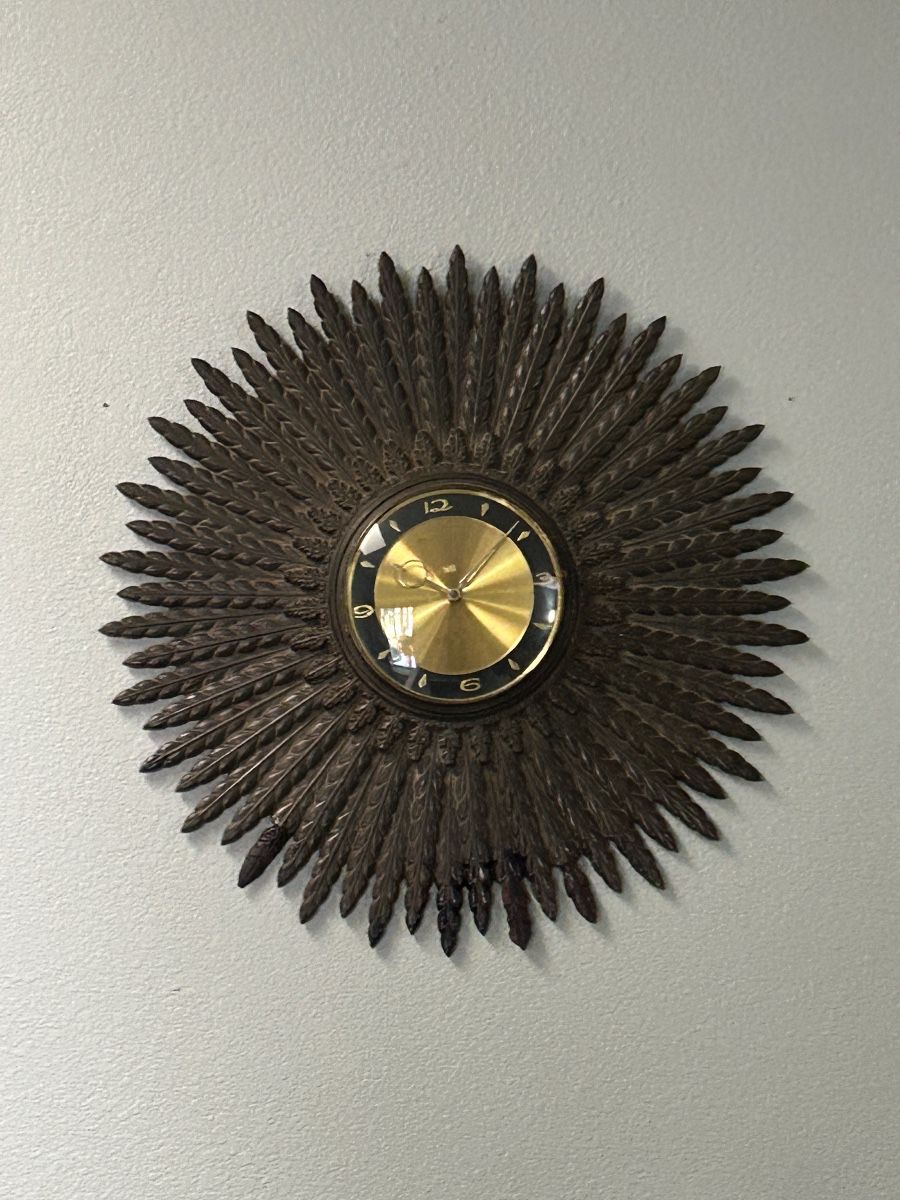 Huge MCM wall clock