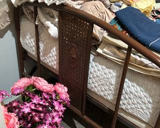Adorable little iron bed