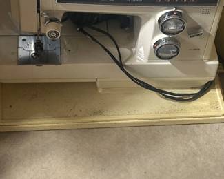 Kenmore sewing machine in case