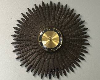 Huge MCM wall clock