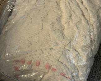 Chenille blanket