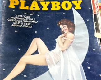Lots of vintage playboys