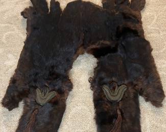 Fur (mink?) shawl/wrap