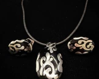 Sterling Set Signed Fratelli Menegatti