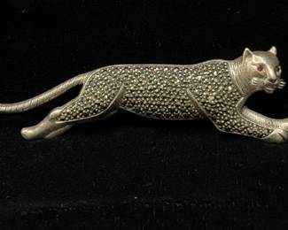 Sterling Judith Jack, Ruby Eyes, Marcasite