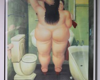 Fernando Botero Exhibition Poster