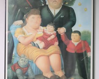 Fernando Botero Exhibition Poster