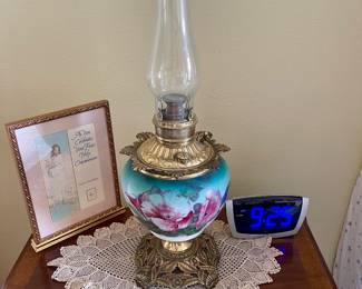 Kerosene lamp $60