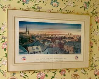Republican framed print $25