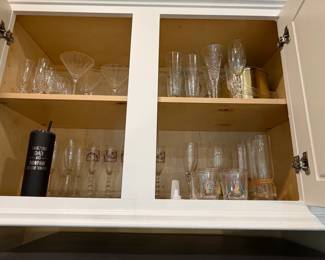 Assorted Vintage and Contemporary Glassware Collection
