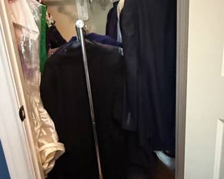 Portable Rolling Garment Rack