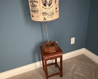 Jack Daniels Whiskey Barrel Lamp