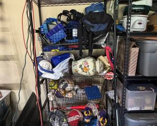 Black Wire Shelving Unit