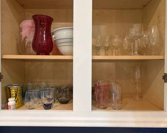 Assorted Vintage and Modern Glassware Collection