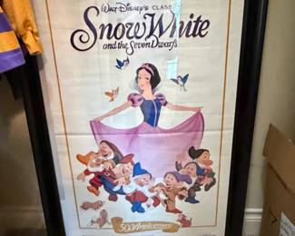 Walt Disneys Snow White and the Seven Dwarfs th Anniversary Movie Poster