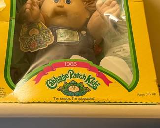 Cabbage Patch Kids Doll Warner Bo in Original Box