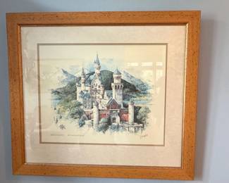 Neuschwanstein Castle Print by Detlev Nitschke