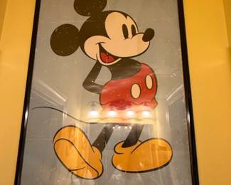 VintageStyle Mickey Mouse Poster