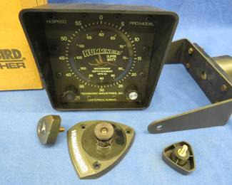 Lot 417. Hummingbird Super Sixty Flasher for parts or repair. No transducer