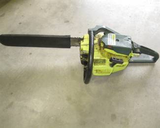 Lot 233. Pioneer P28 chain saw with compression