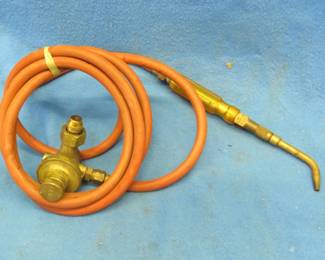 Lot 48. Acetylene torch and hose