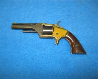 Lot 318. American Standard 22 caliber single-action 7-shot revolver. S/N 21396.