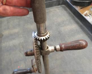 Lot 140. Chest drill and more