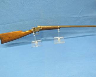 Lot 17. Remington Rolling Block .22 rifle. NSN. For parts, repair, or display. Background check required.