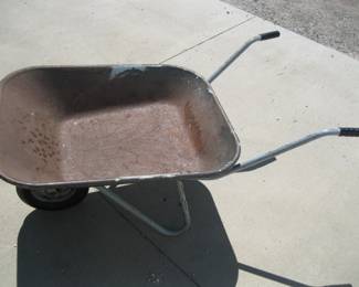 Lot 425. Craftsman wheelbarrow with a puncture proof tire