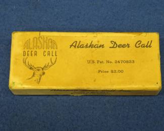 Lot 81. Vintage Alaskan Deer Call