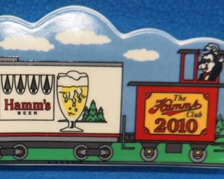 Lot 13. 2010 Hamm's Collectors Club commemorative plaque