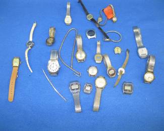 Lot 211. Men's and lady's watches. All untested.