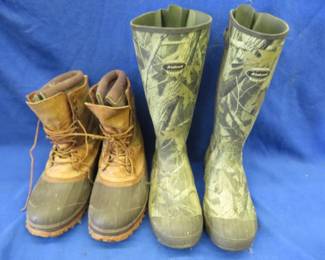 Lot 139. Two pair of size 13 boots