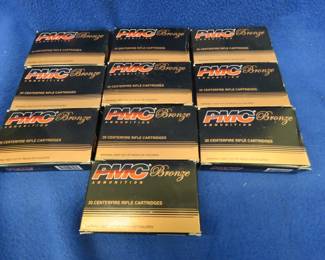 Lot 499. 10 boxes of 20 each PMC .223 Rem rounds. 500 Lot 500: AAA