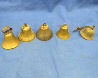 Lot 384. Five bells in good working condition