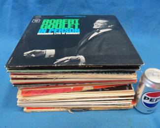 Lot 45. LP's. Easy listening. Showtunes, and probably what your Grandma used to listen to.