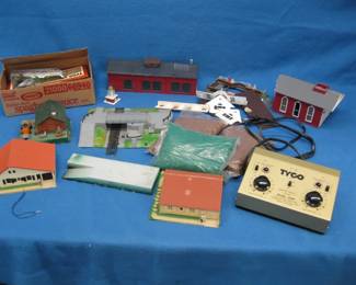 Lot 246. Tyco HO gauge dual-controller and much more