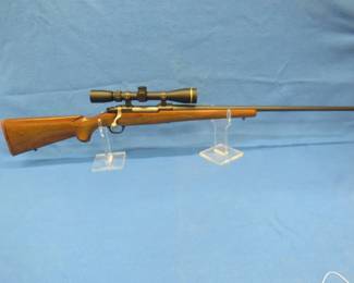 Lot 11. Ruger M77 Hawkeye bolt-action 7mm Rem. Mag. rifle. S/N 710-04035. Includes Leopold VX-Freedom 3-9 x 40 scope.